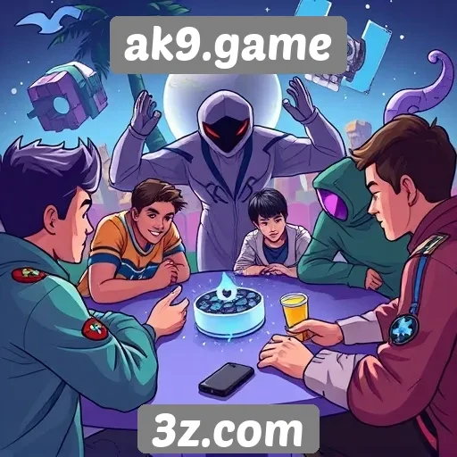 explorando a comunidade de jogadores do ak9.game