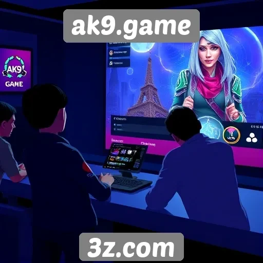 Novos recursos de interação no site ak9.game