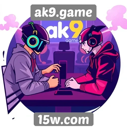 Interação entre jogadores no ak9.game favorece networking