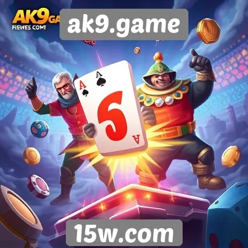 Desempenho de jogos populares em ak9.game